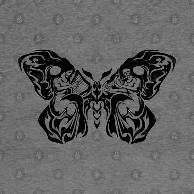 Tribal Moth by TurkeysDesign